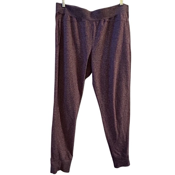 Z by Zella Women's Joggers Heathered Purple Size XL Elastic Waistband - Picture 5 of 9
